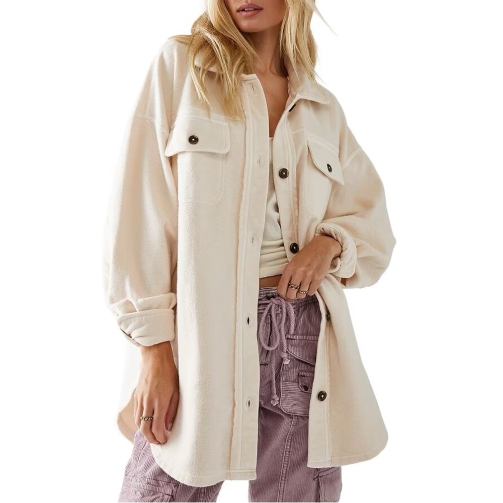 Free People Ruby Shacket Jacket | Size Small
